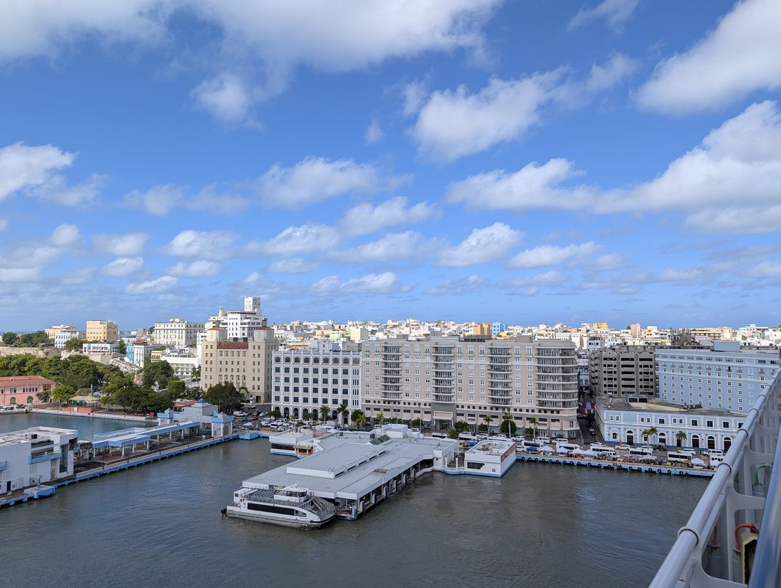 Old San Juan from the ship